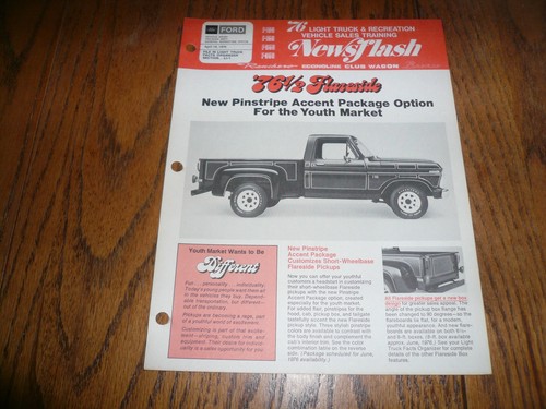 1976 ford flareside news - 1976,