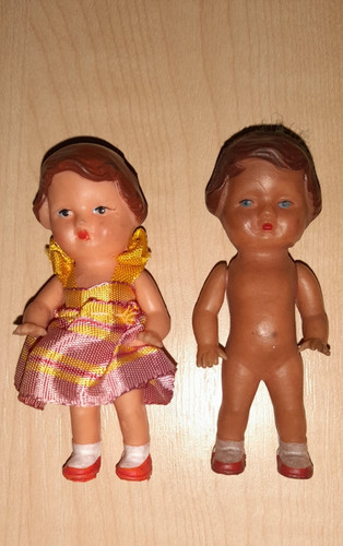 Two vintage ari - two, rubber