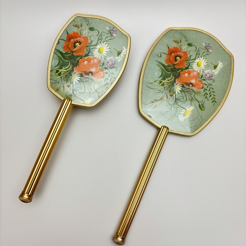 Vintage vanity set hand mirror - vintage,