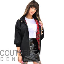 Black Harrington Jacket Tartan