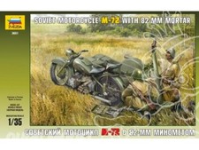 Soviet M-72 Motorcycle With