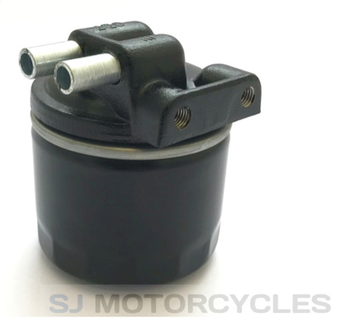 Oil filter mounting block - oil,