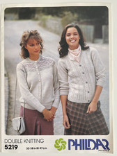 Ladies fair isle yoke cardigan
