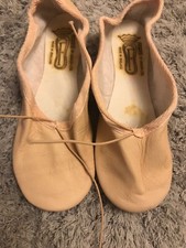 Freed Top Spin Pink Split Sole Leather Ballet Shoes (no Elastics) Size 1.5 NEW