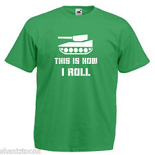 Tank Army Funny Slogan Children's Kids T Shirt