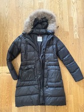 Moncler Black Long Coat