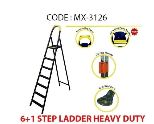 Heavy duty folding step ladder - duty,