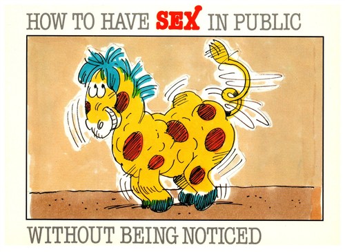 Vintage postcard funny cartoon - postcard,