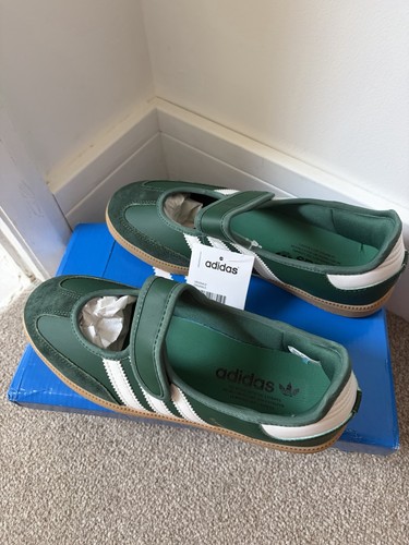 Green adidas maryjane samba - maryjane,