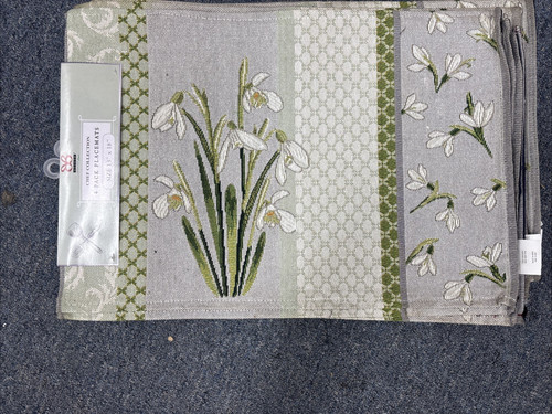 Set tapestry place mats - tapestry,