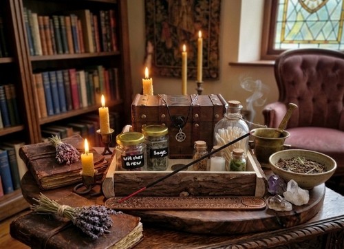 Deluxe witch apothecary kit - witch,