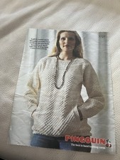 Pingouin 7727 knitting booklet
