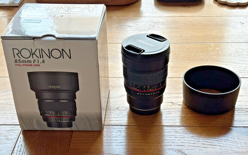 Rokinon 85mm prime lens - rokinon,