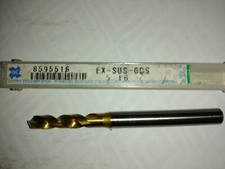 OSG 5.16mm TIN COATED Hss STUB Drill new 