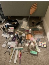 Salon Hand Training Artificial Nail  Zeny MM-25000 Manicure bundle