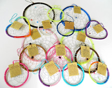 Dream Catcher Rings x 10 Make Your Own Dreamcatcher Kids Activity New Craft Kit