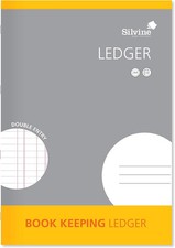 Silvine Book Keeping Ledger
