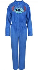 Disney Stitch 1Onesie UK 14-16 Loungewear All In One Zip Up