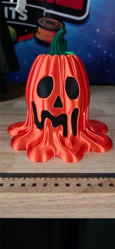 Printed melting ghost - 3d,