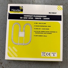 NEW Newlec 2D 28W GR8 2-Pin