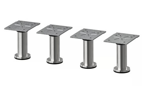 Ikea capita steel legs - x, 4