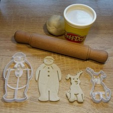 Snowman & Dog Cookie Cutters