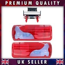 2x Rear Tail Light Lamp Lens