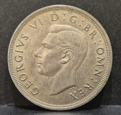 1937 crown george silver - 1937, vi