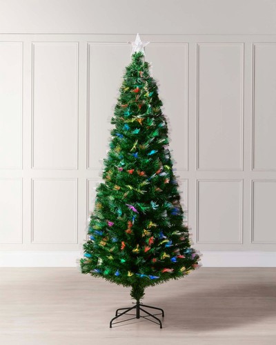 Pre lit fibre optic christmas - fibre,