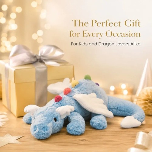 Dragon plush toy cute - plush, soft