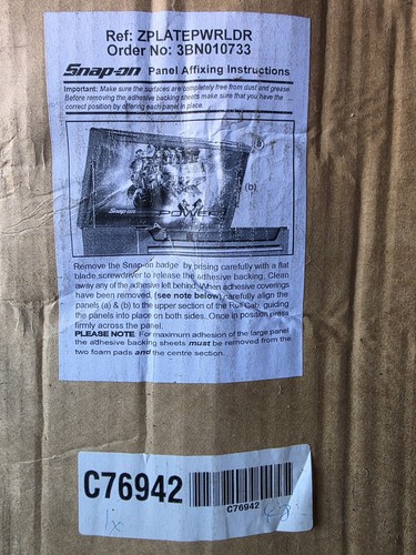 Snapon tool box graffics - snapon,