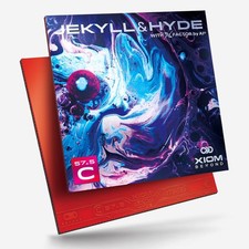 *Newly Released & On Sale* Xiom Jekyll & Hyde C57.5 BLACK MAX-TableTennis Rubber