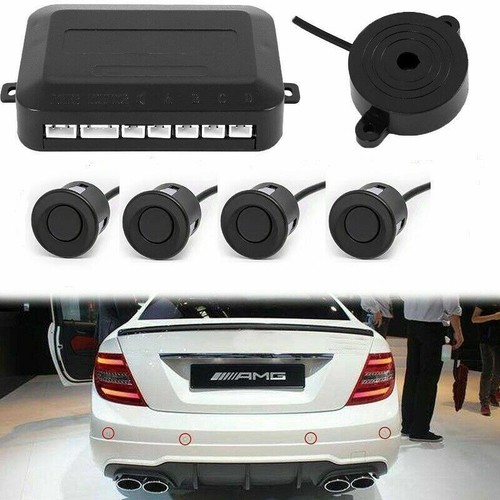 Matt black parking - 4x, sensors