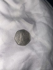 2016 Peter Rabbit 50p Coin