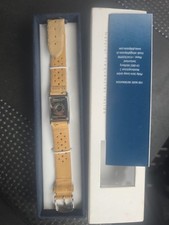 Philip Stein Sleep Bracelet with A Beige Microfiber Strap. New In Box