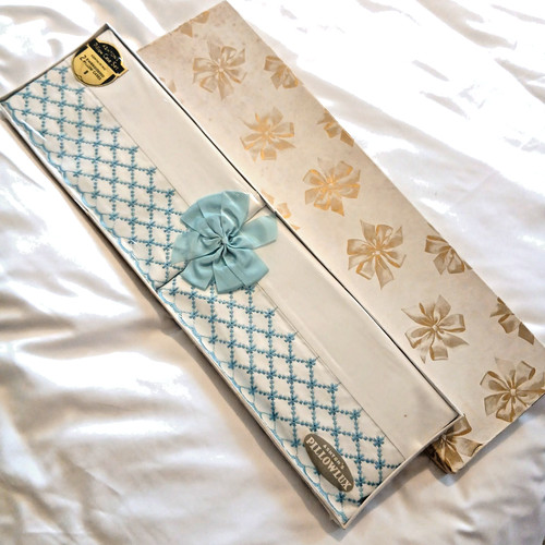 Embroidered pillow case set - pillow,