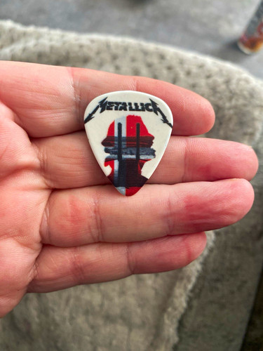Metallica guitar pick - metallica,