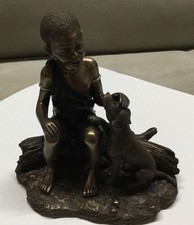 A Cold - Cast Bronze Sculpture