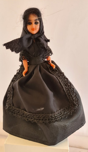 Corsican national costume doll - corsican,