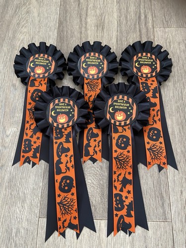 Halloween rosettes - x,