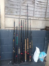 Fishing Rods Job Lot Of 9