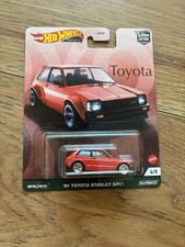 2021 Hot Wheels Premium 81 TOYOTA STARLET KP61 Car Culture