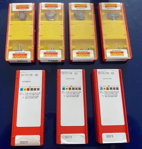 New sealed sandvik 17 - sandvik, 17.10mmØ