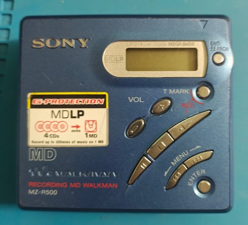 Sony r500 blue - mz-r500,