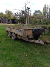 Ifor Williams Tipping Trailer 12ft x 6.5ft 3.5 Tonne Heavy Duty Used Condition