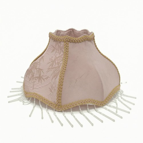Lampshade with fringe ornate - with,