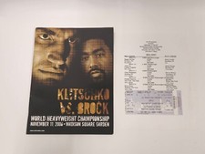 Klitschko VS Brock Boxing