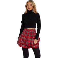Ladies Frill Mini RaRa Skirt