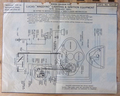 Original lucas matchless - lucas,