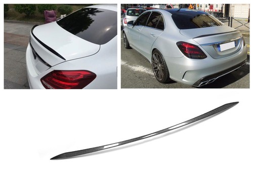 Carbon effect rear spoiler for - spoiler,